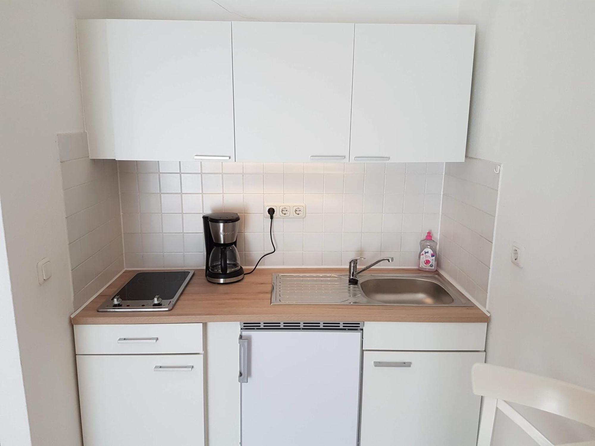 Studio Dresden Neustadt & Parking Bagian luar foto